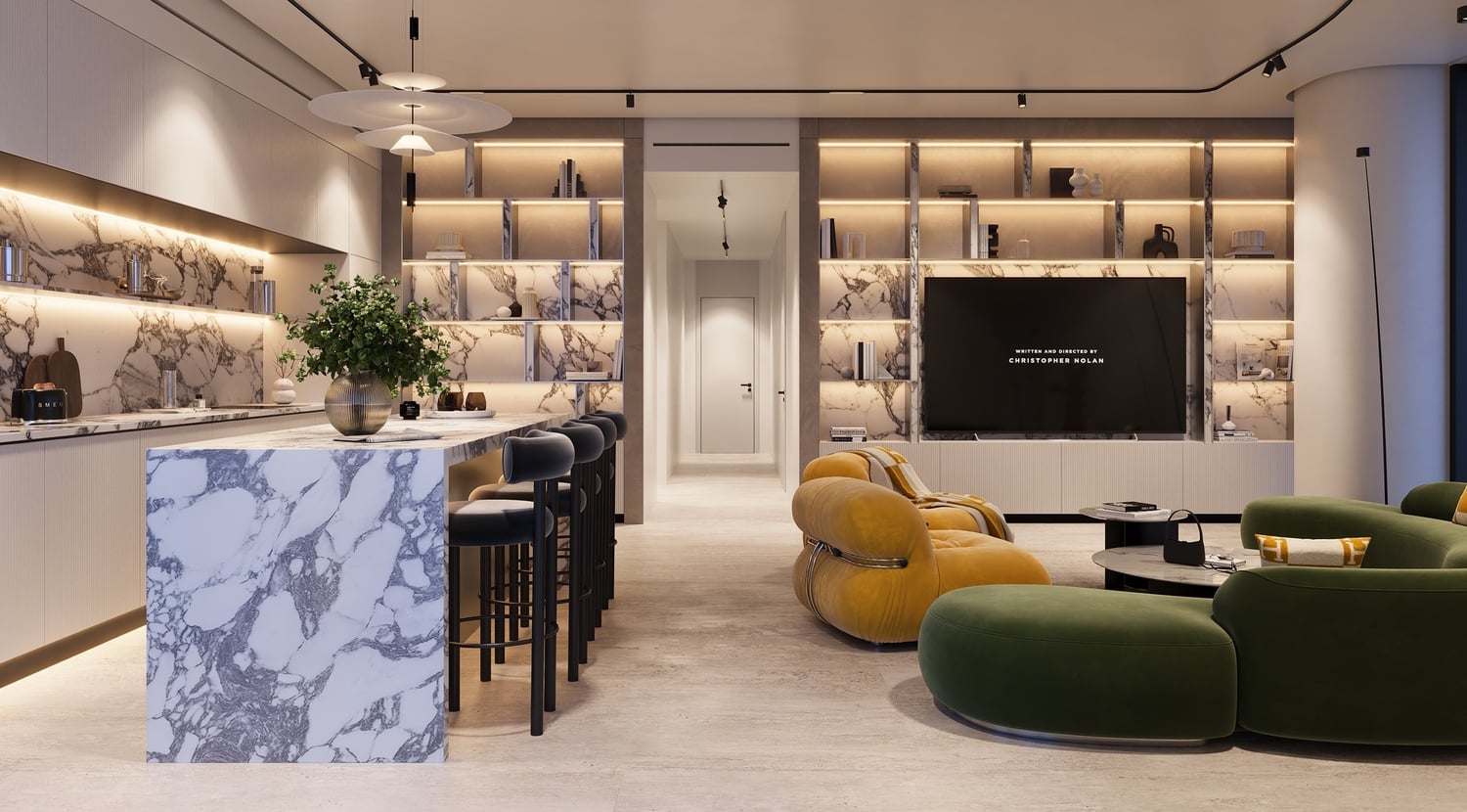Villa Del Brunello by Mr. Eight Development, image 14 of 22. Render supplied by developer.