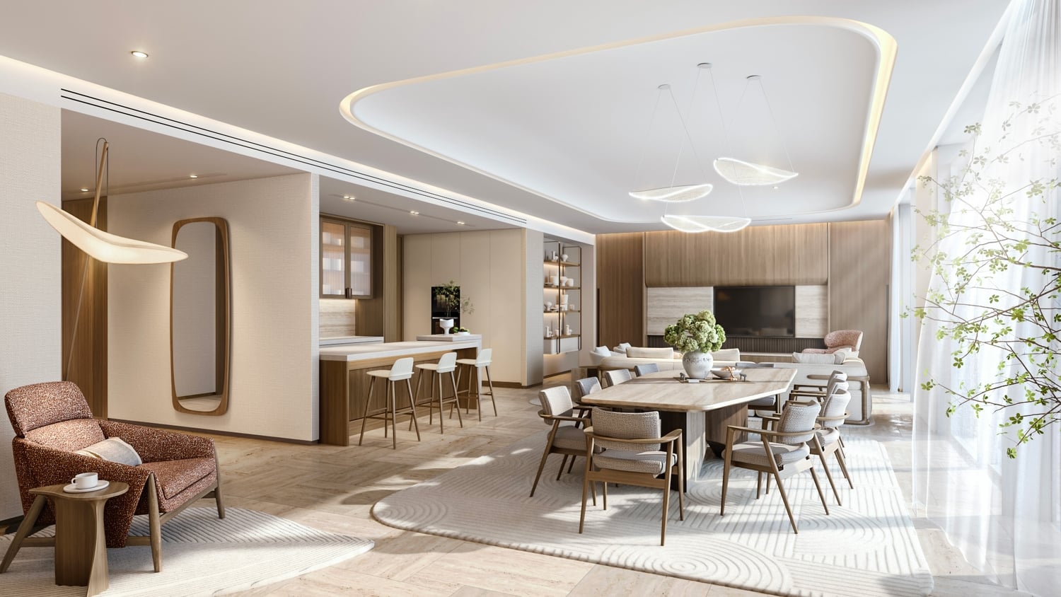 Sha Residence Emirates by IMKAN Properties, image 20 of 21. Render supplied by developer.