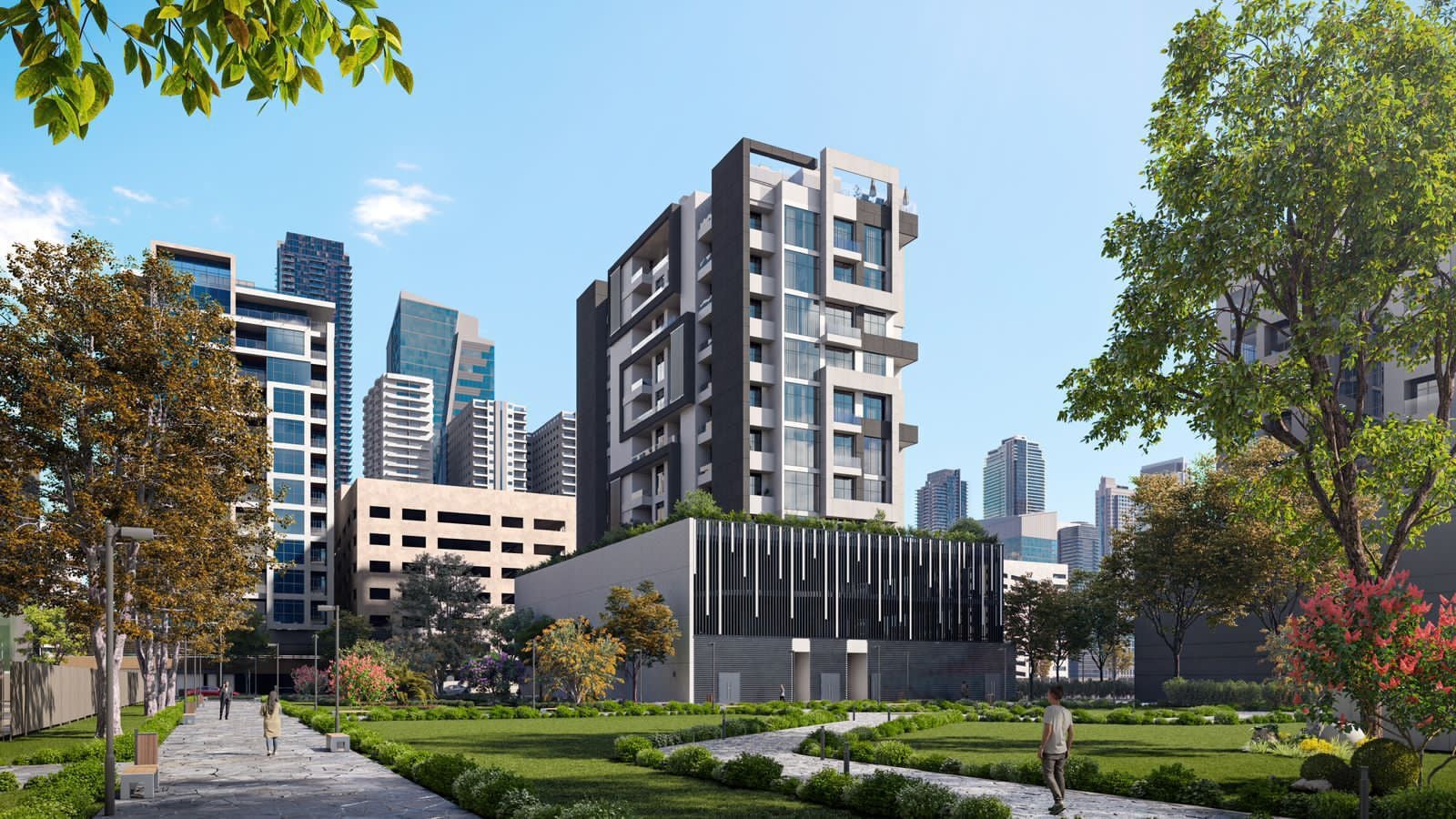 Alba Tower by Reportage, image 2 of 9. Render supplied by developer.