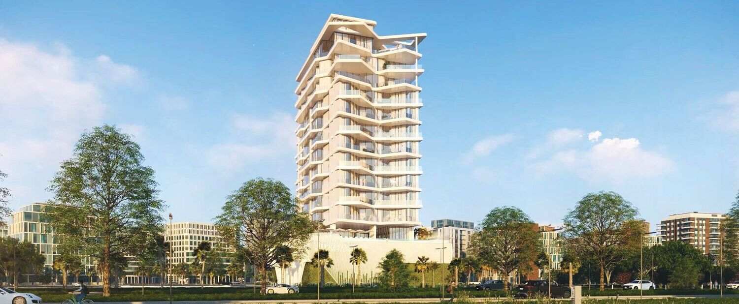 Luxury Canal Residences by Prestige One, Dubai Islands. Render supplied by developer.