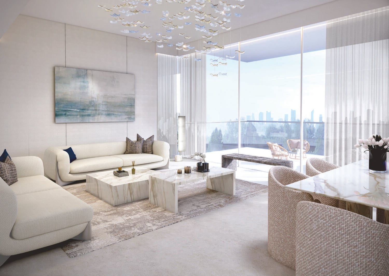 Luxury Canal Residences by Prestige One, image 7 of 19. Render supplied by developer.