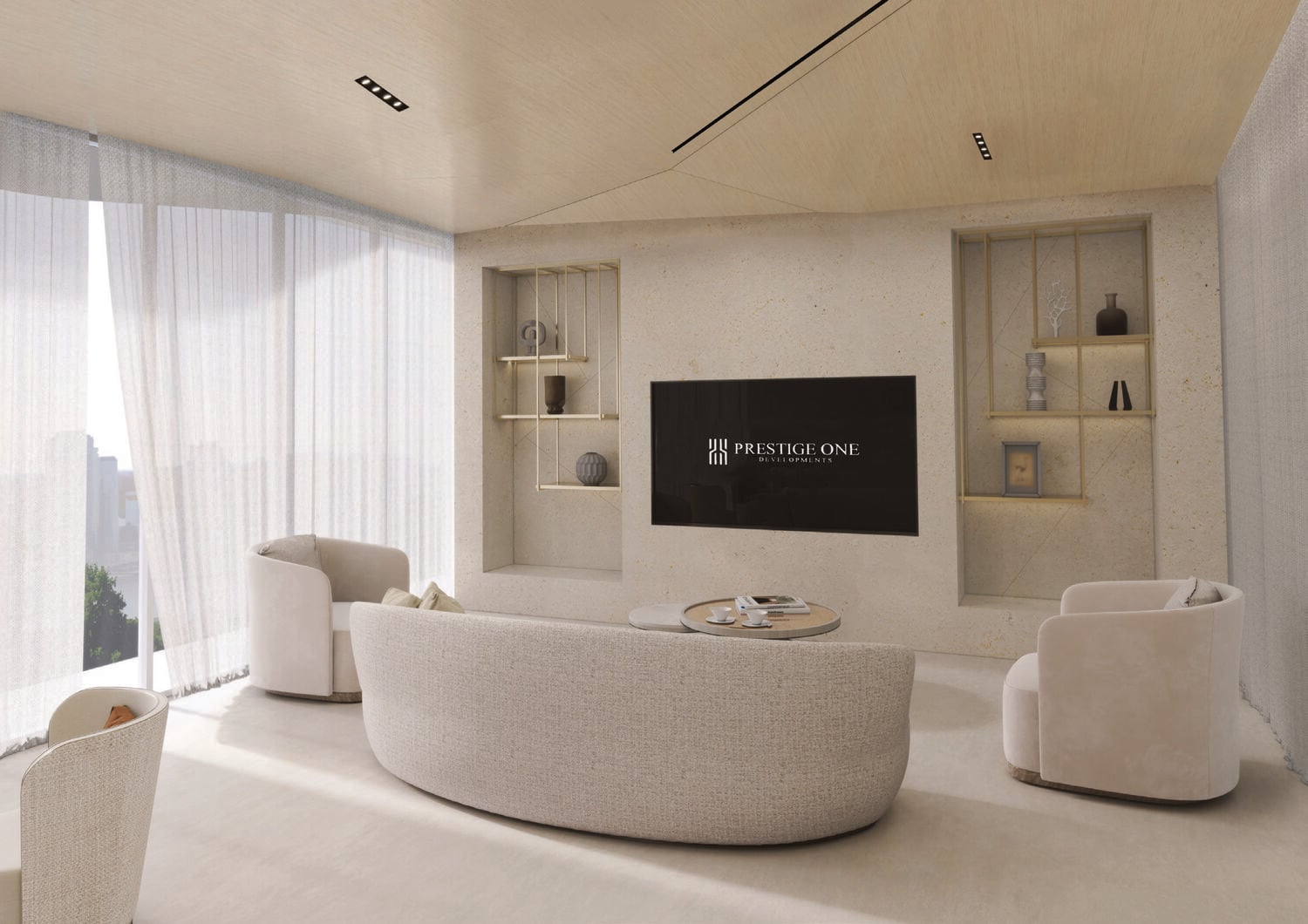Luxury Canal Residences by Prestige One, image 10 of 19. Render supplied by developer.