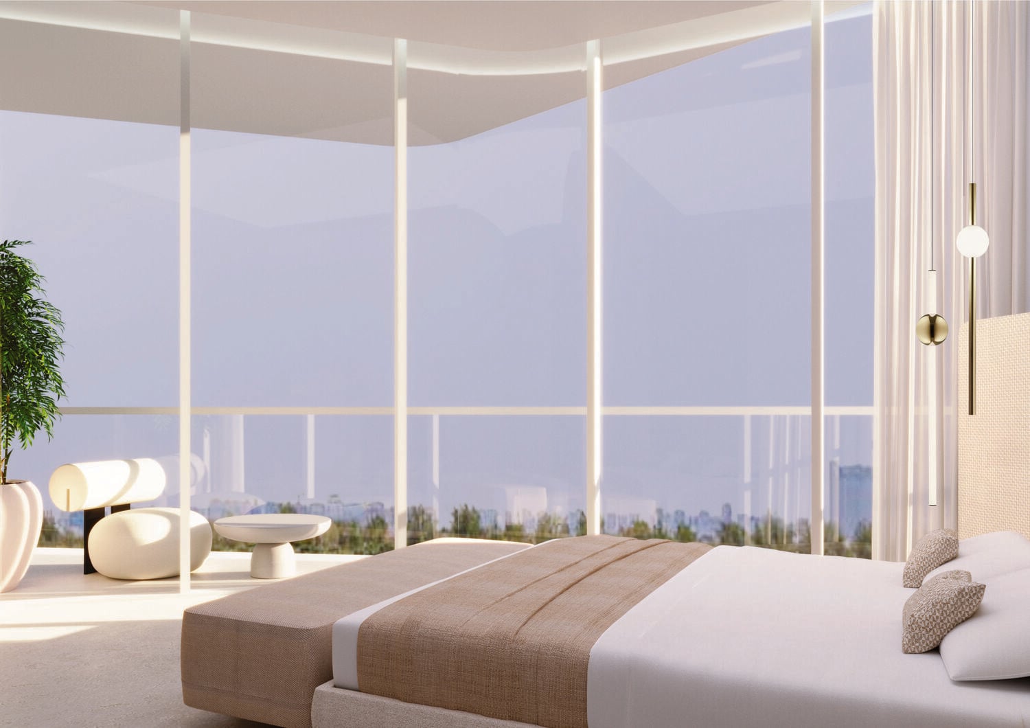 Luxury Canal Residences by Prestige One, image 12 of 19. Render supplied by developer.