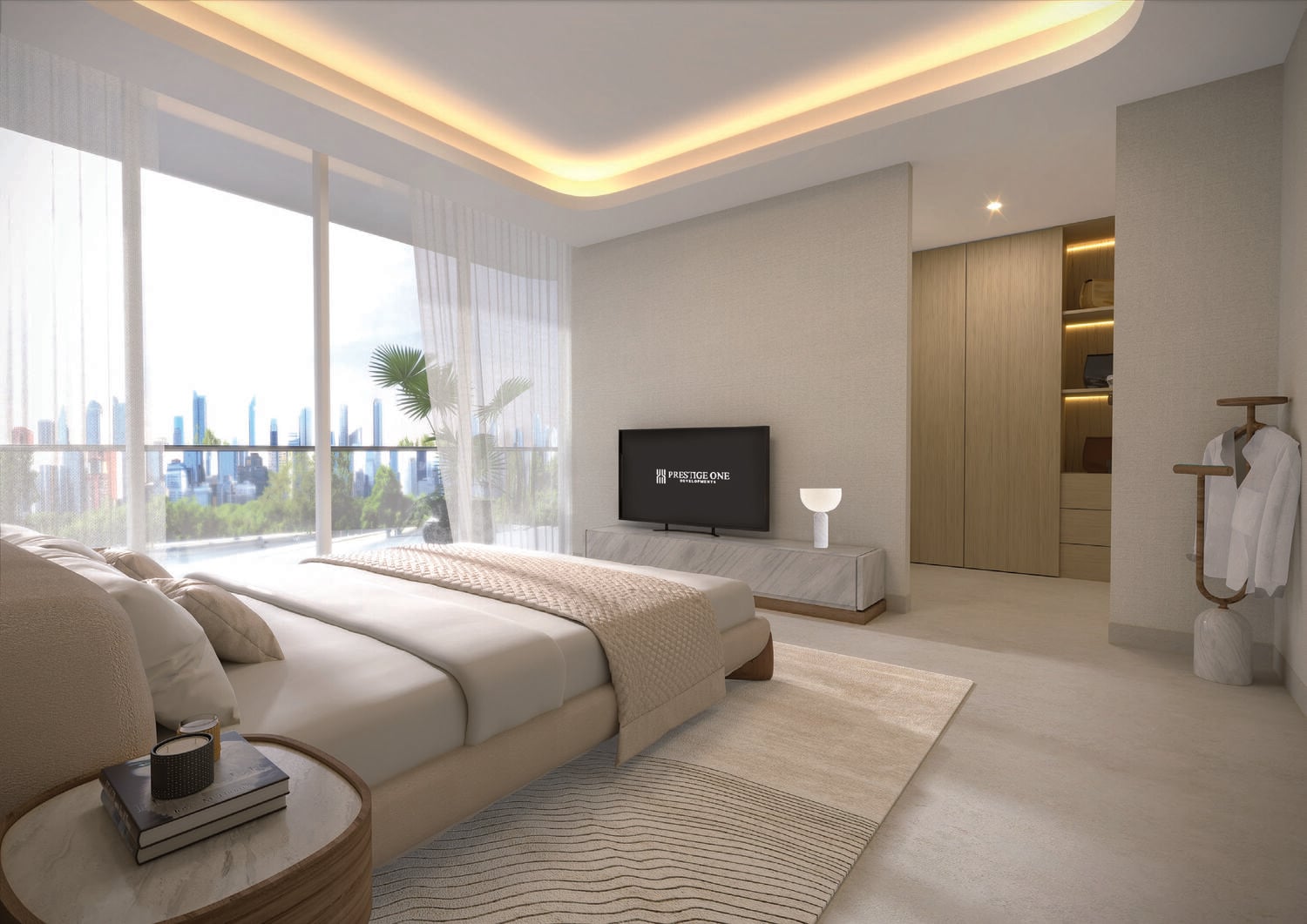 Luxury Canal Residences by Prestige One, image 17 of 19. Render supplied by developer.