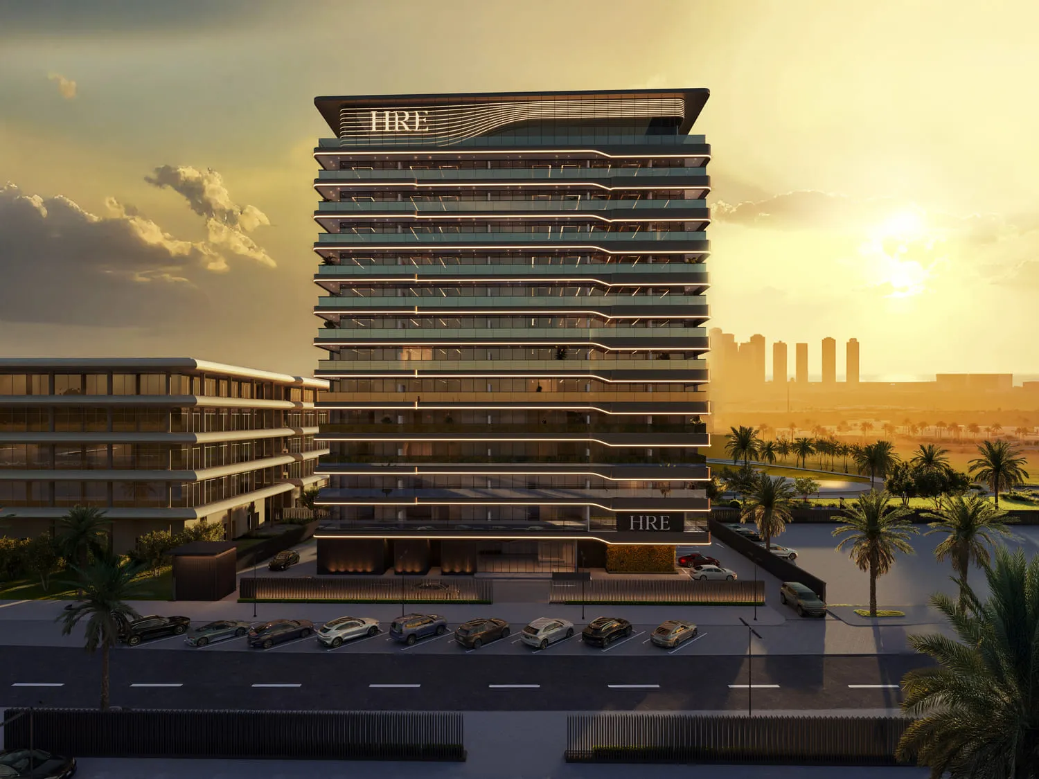 Wadi Hills by HRE Development, image 1 of 12. Render supplied by developer.