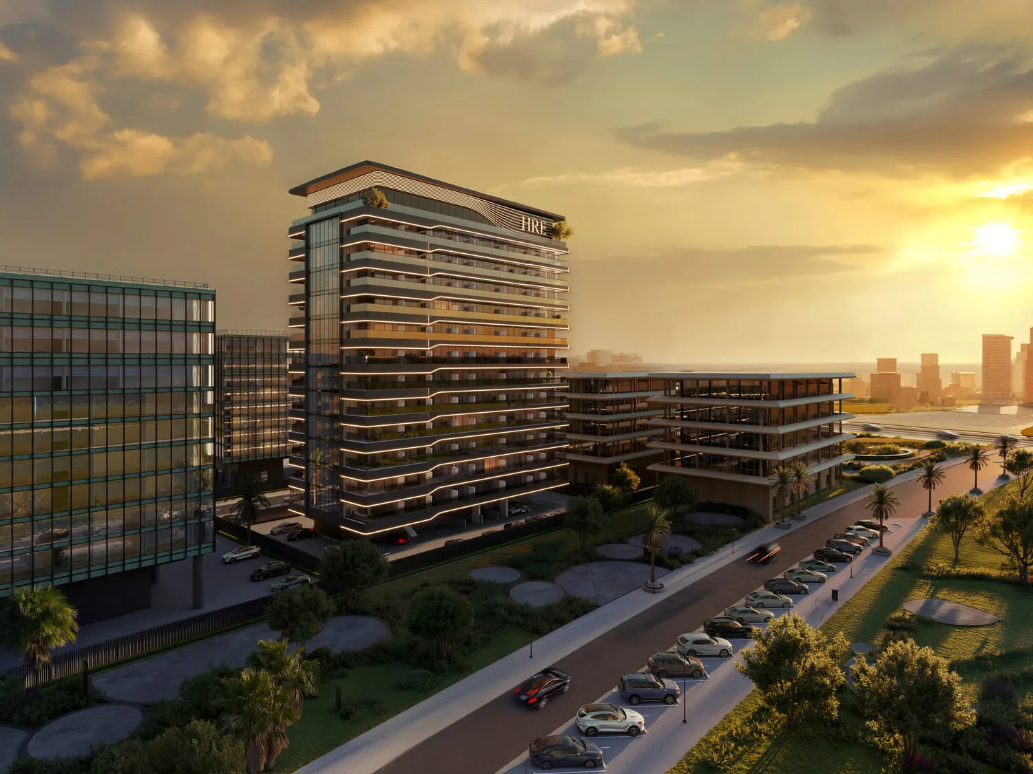 Wadi Hills by HRE Development, image 5 of 12. Render supplied by developer.