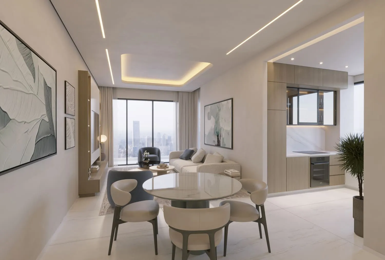 Wadi Hills by HRE Development, image 8 of 12. Render supplied by developer.