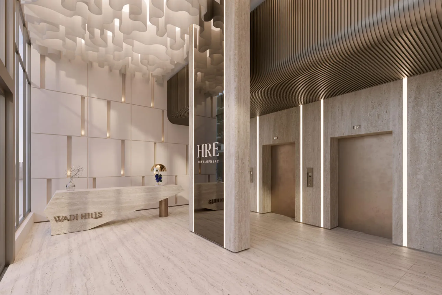 Wadi Hills by HRE Development, image 12 of 12. Render supplied by developer.