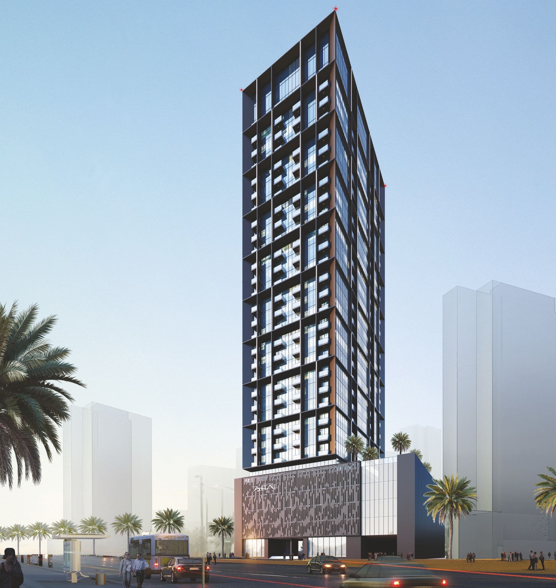 Altai Tower by Tiger, image 2 of 17. Render supplied by developer.