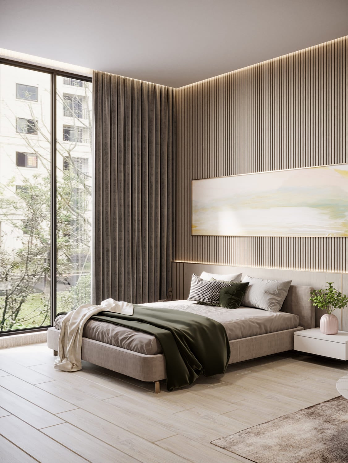 Q Gardens Loft 2 by AYS Developers, image 4 of 15. Render supplied by developer.