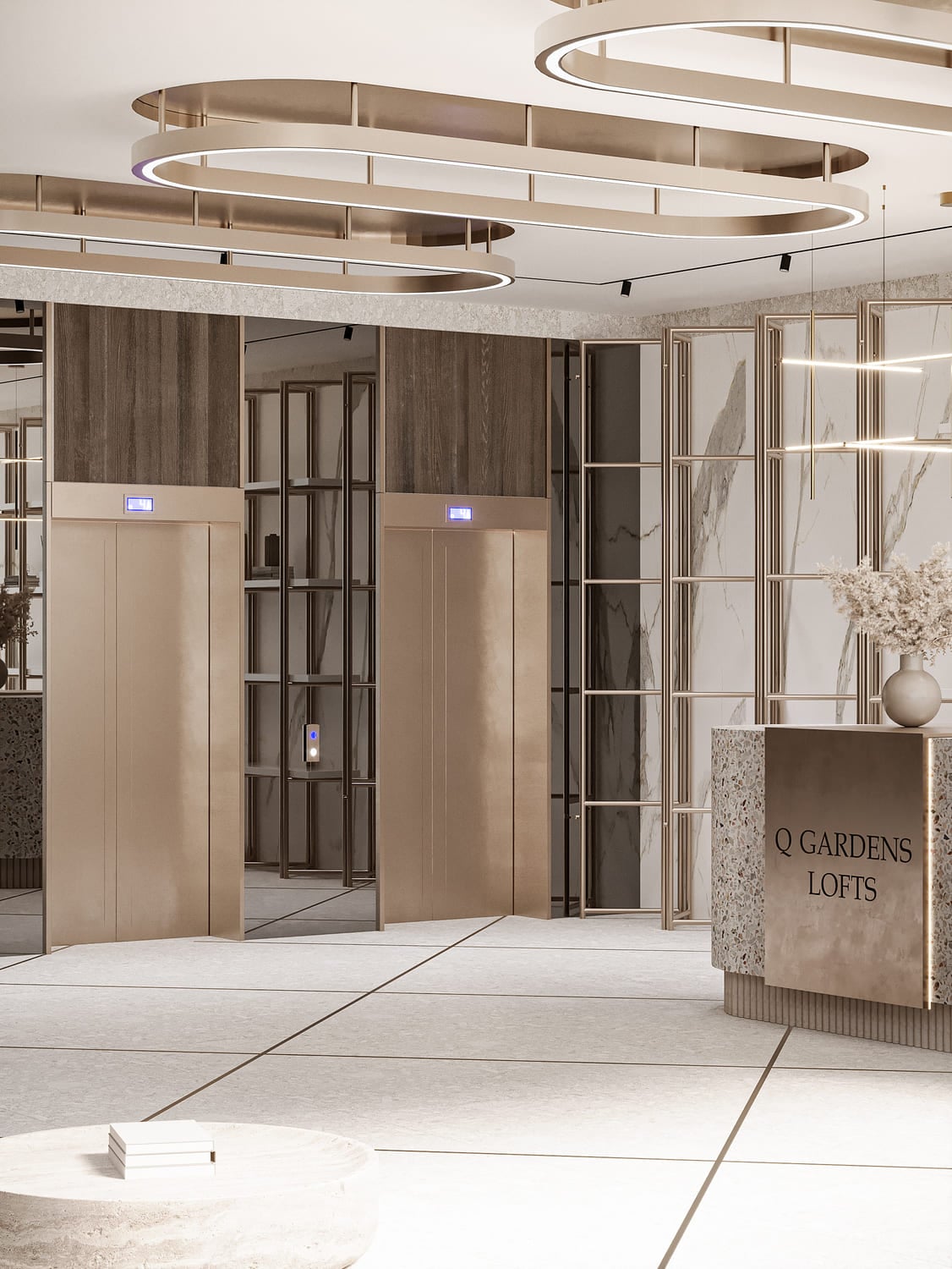 Q Gardens Loft 2 by AYS Developers, image 12 of 15. Render supplied by developer.