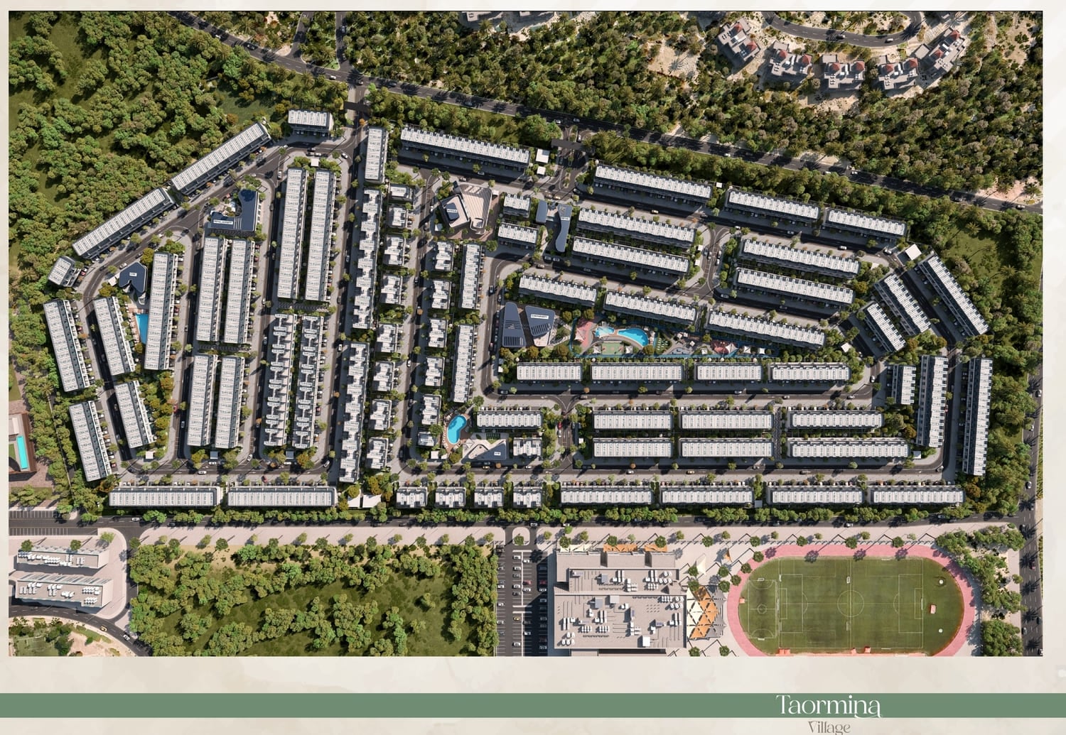 Taormina Village by Reportage, image 13 of 13. Render supplied by developer.