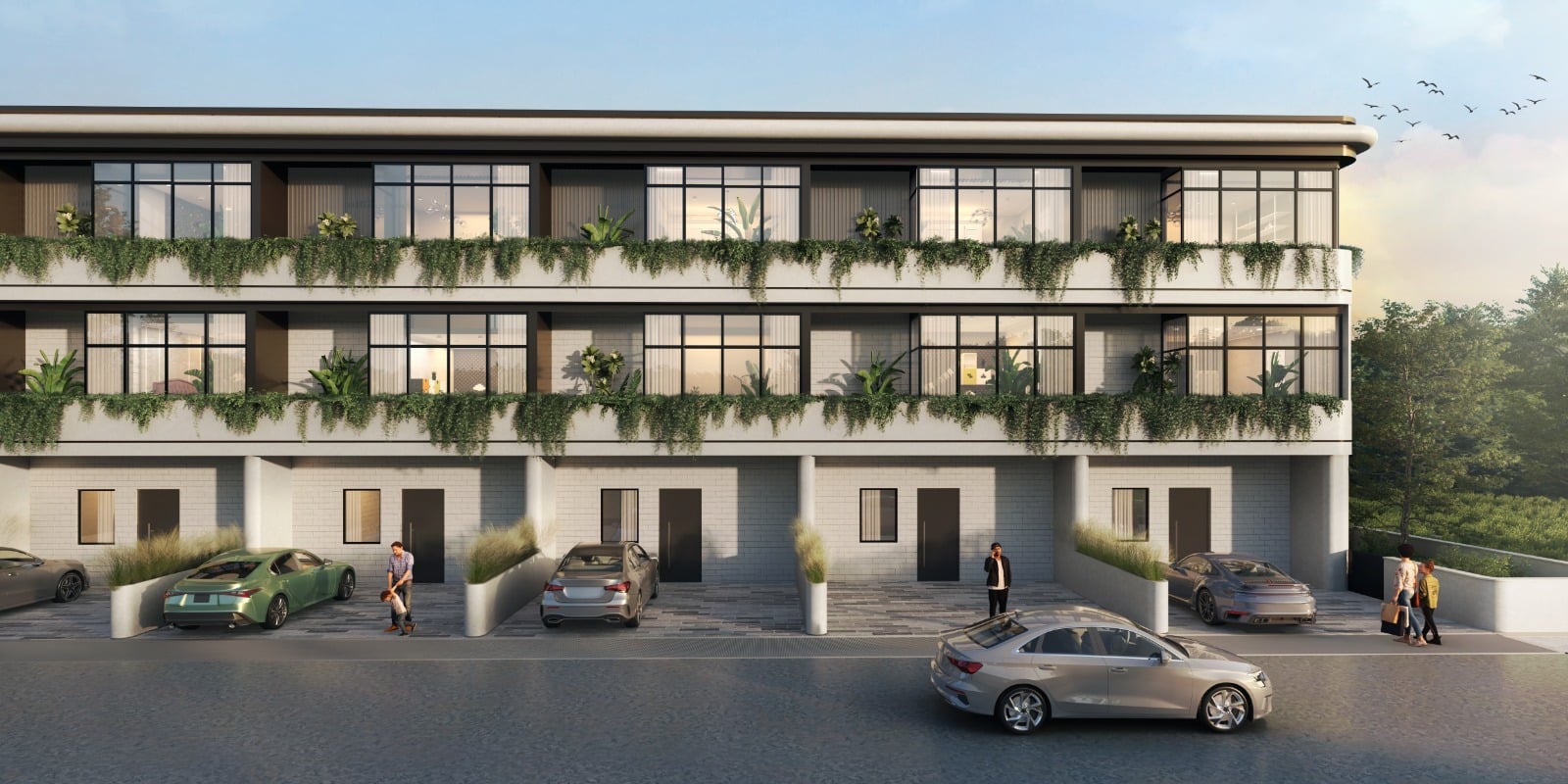 Taormina Village by Reportage, image 3 of 13. Render supplied by developer.