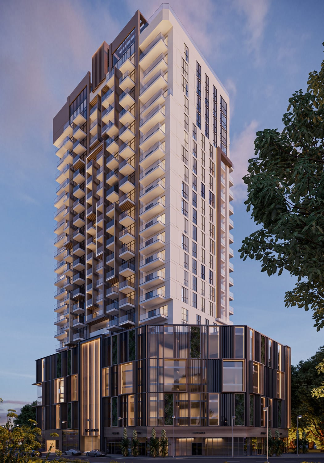 Q Gardens Loft 2 by AYS Developers, image 3 of 15. Render supplied by developer.