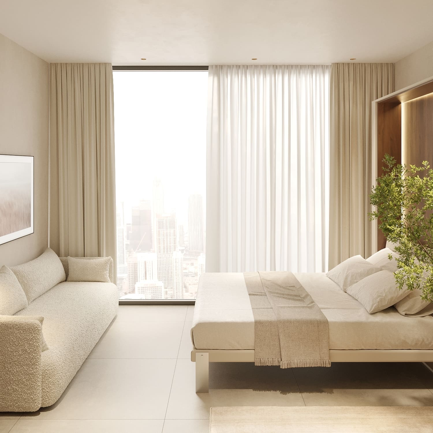 Oak Yard by One Yard, image 7 of 10. Render supplied by developer.
