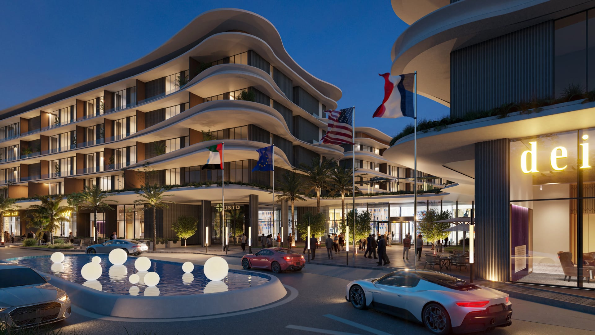 Mayfair Meridian by Seven Mayfair Real Estate Developments, image 1 of 15. Render supplied by developer.