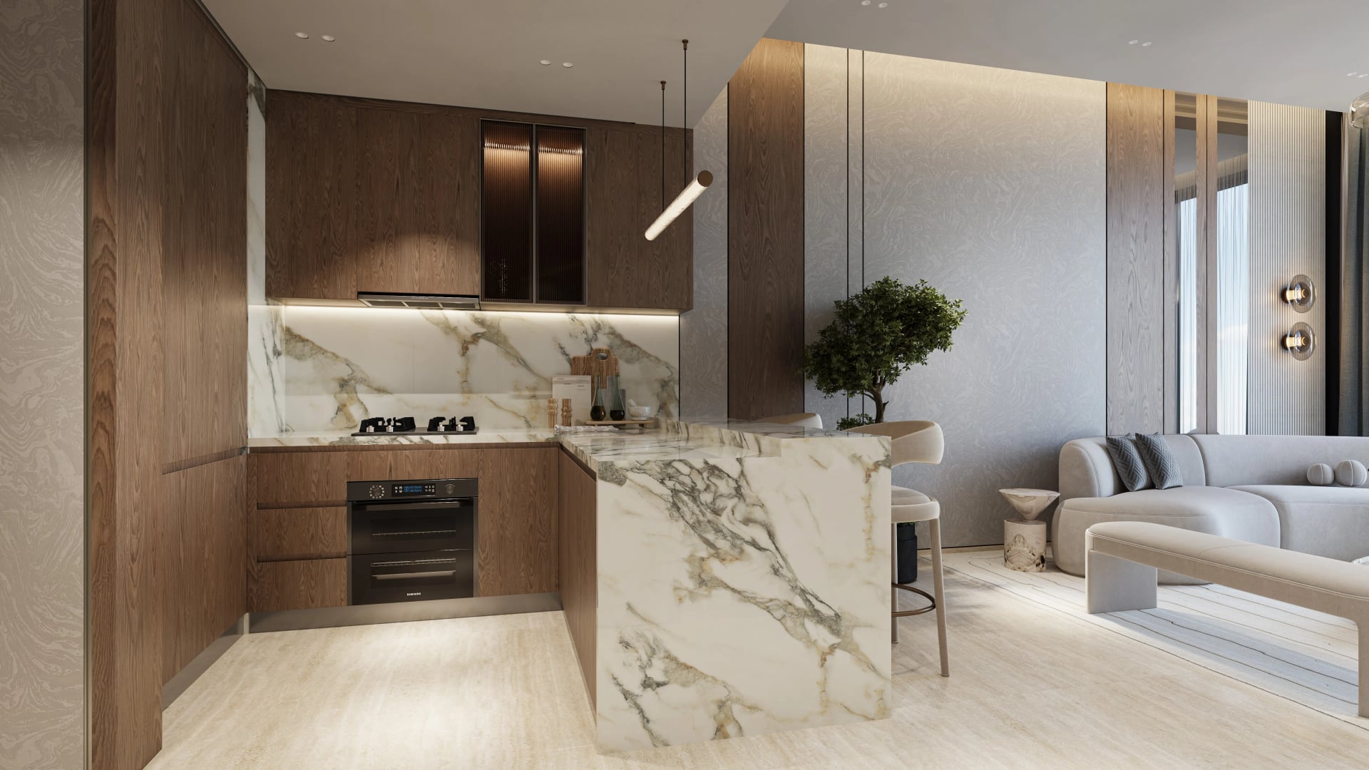 Mayfair Meridian by Seven Mayfair Real Estate Developments, image 6 of 15. Render supplied by developer.