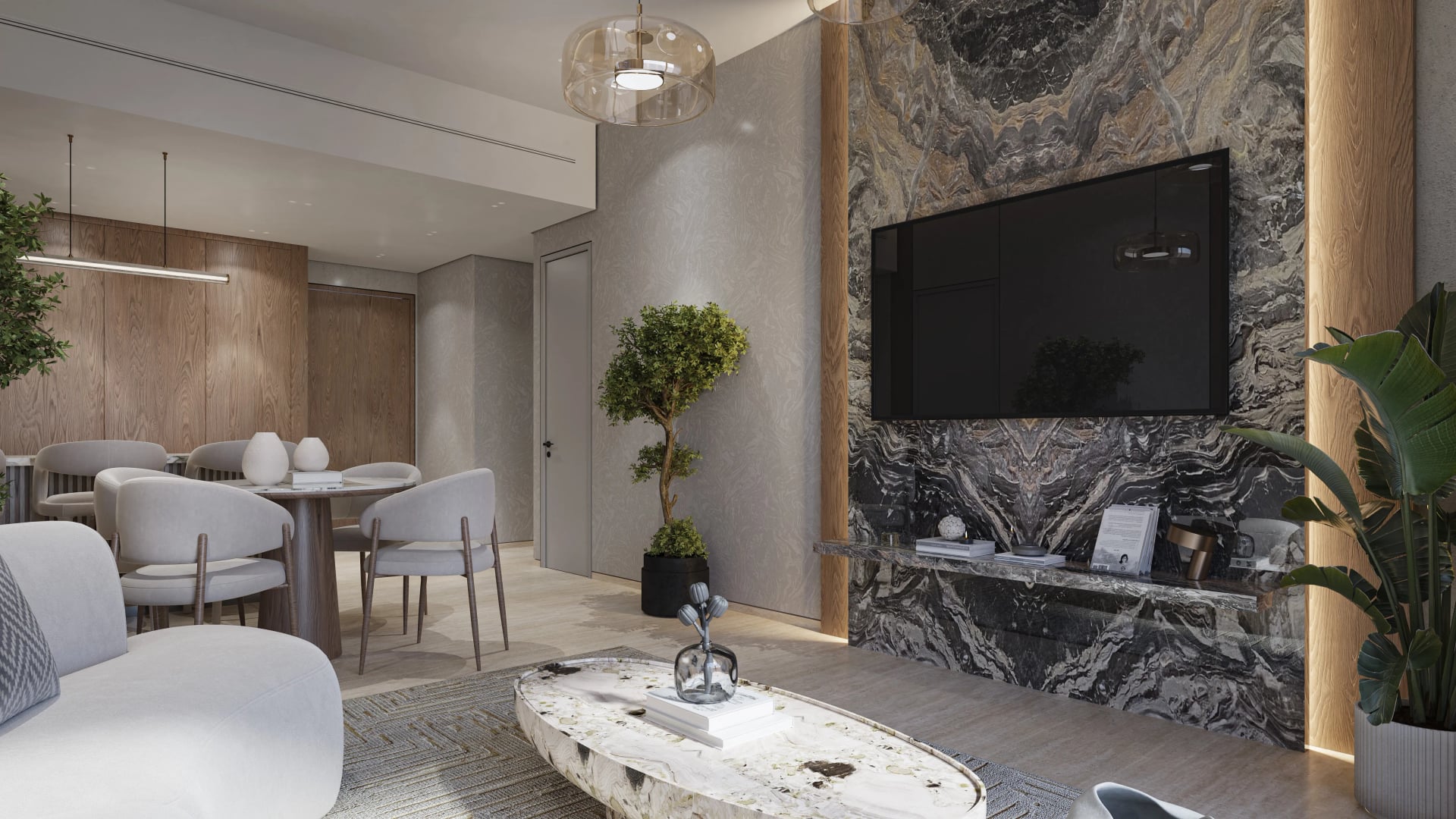 Mayfair Meridian by Seven Mayfair Real Estate Developments, image 7 of 15. Render supplied by developer.