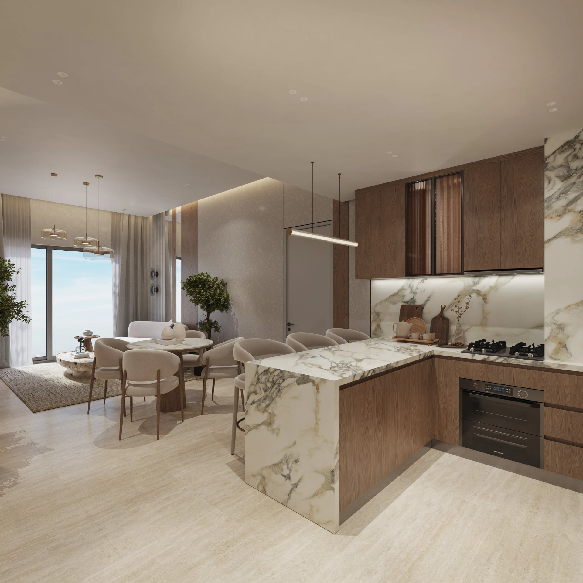 Mayfair Meridian by Seven Mayfair Real Estate Developments, image 12 of 15. Render supplied by developer.