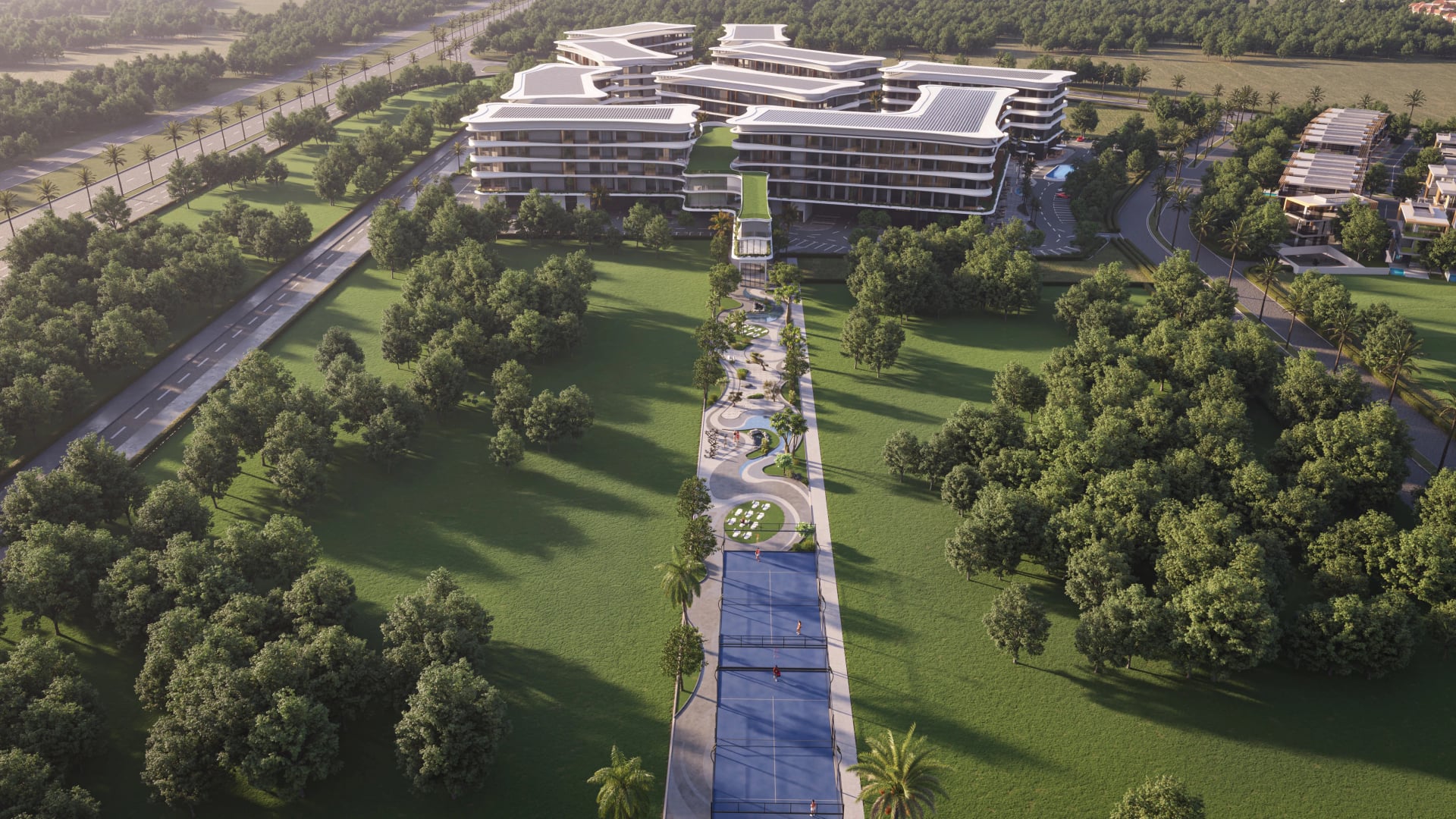 Mayfair Meridian by Seven Mayfair Real Estate Developments, image 3 of 15. Render supplied by developer.