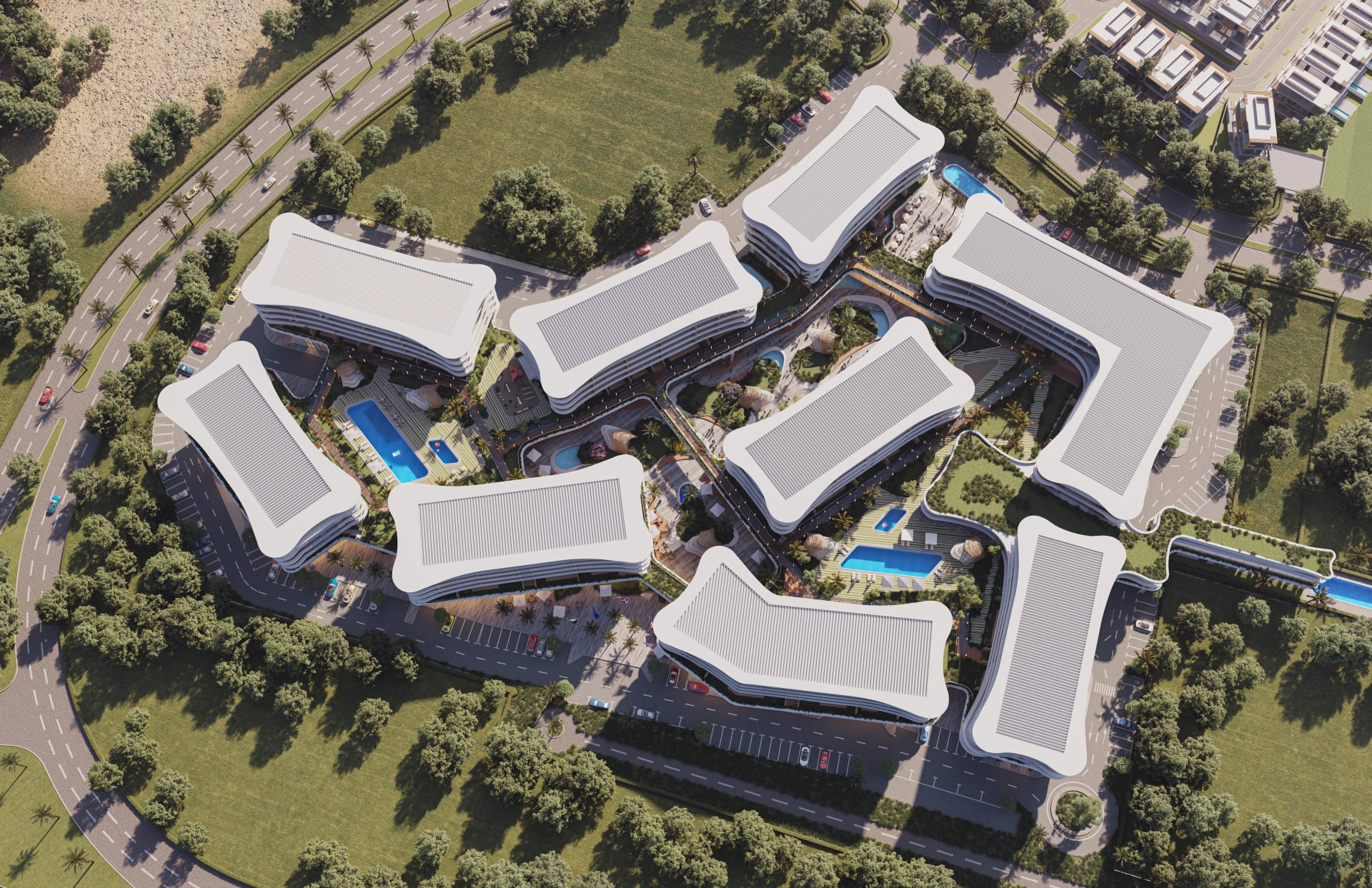 Mayfair Meridian by Seven Mayfair Real Estate Developments, image 4 of 15. Render supplied by developer.