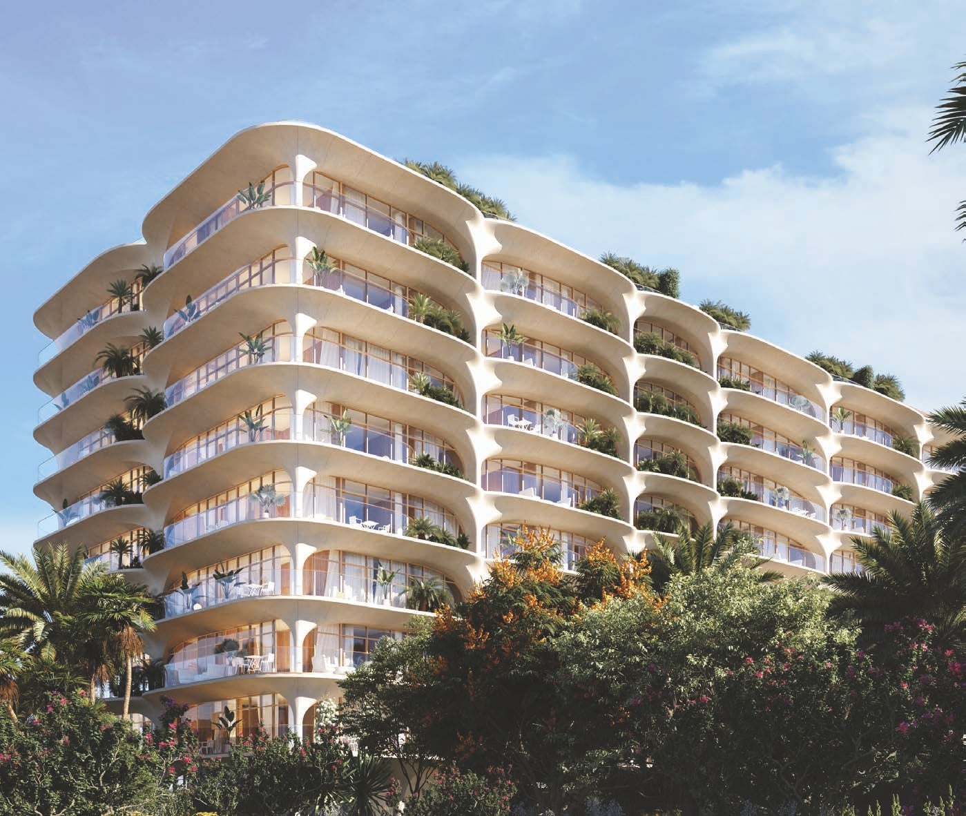 Ellington Ocean House by Ellington, Palm Jumeirah. Render supplied by developer.