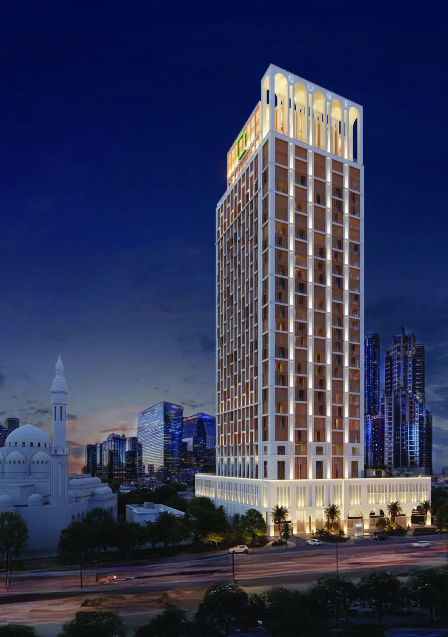 Elire Managed by LUX, image 1 of 16. Render supplied by developer.
