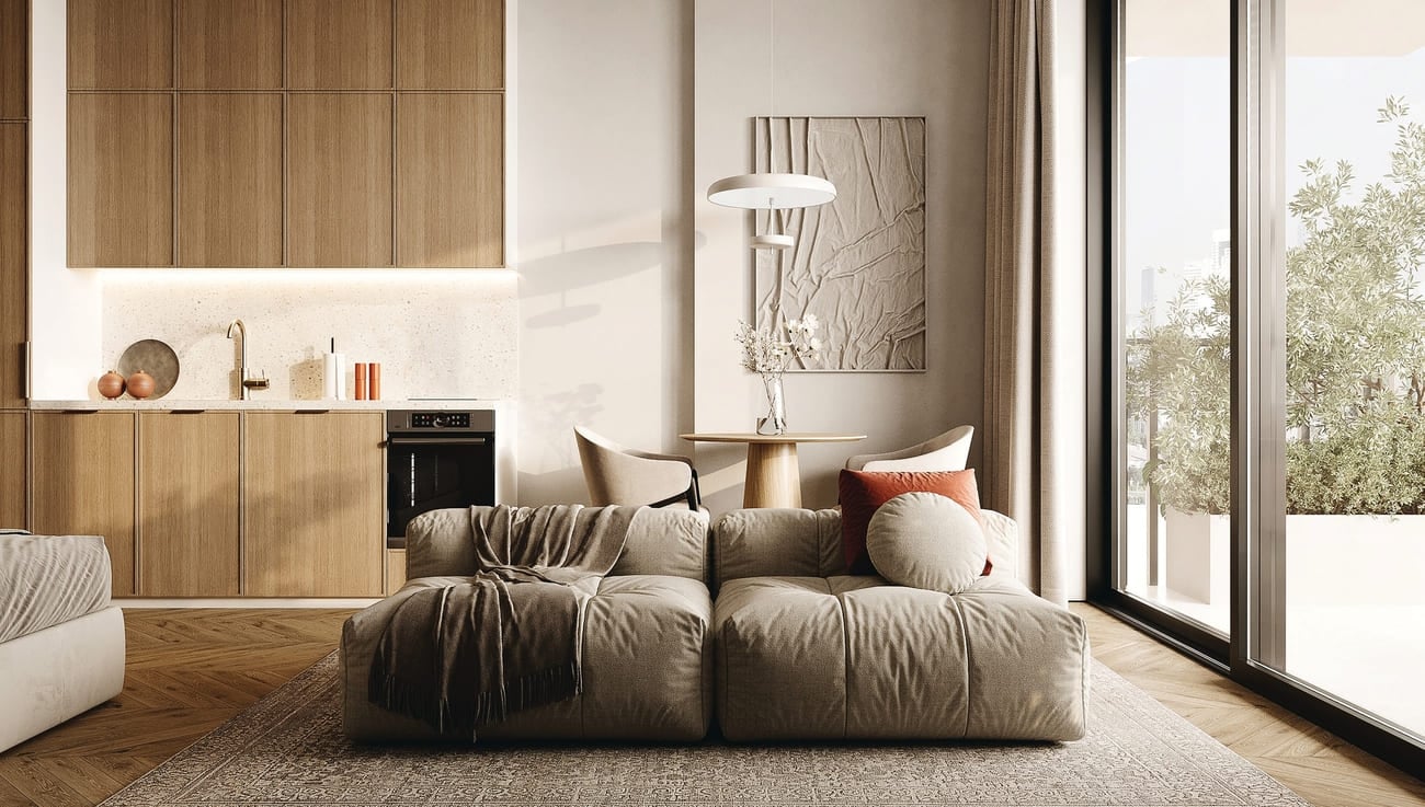 Arisha Terraces by Qube Development, image 6 of 11. Render supplied by developer.