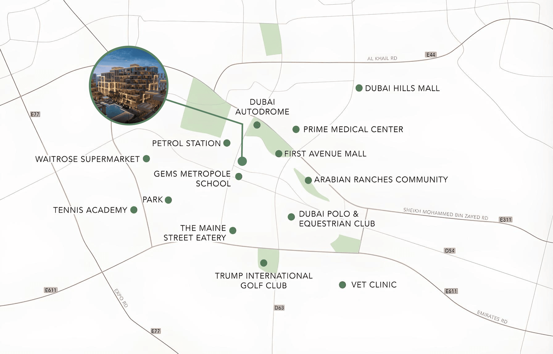 Arisha Terraces by Qube Development, image 11 of 11. Render supplied by developer.