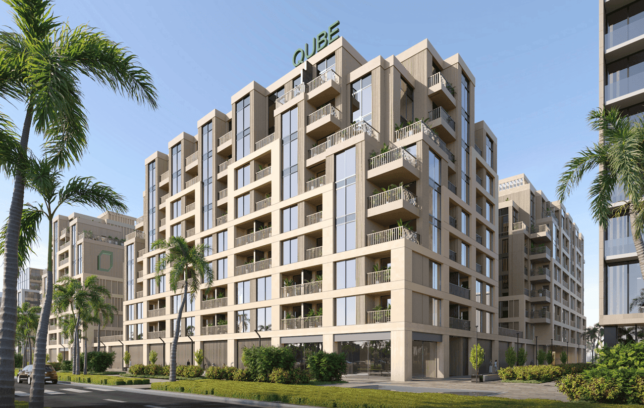 Arisha Terraces by Qube Development, image 3 of 11. Render supplied by developer.