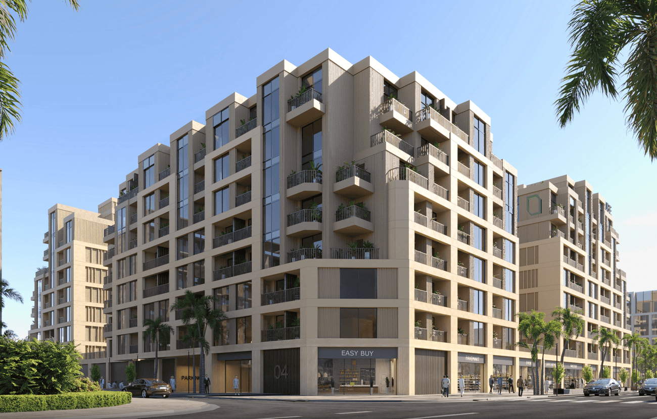 Arisha Terraces by Qube Development, image 4 of 11. Render supplied by developer.