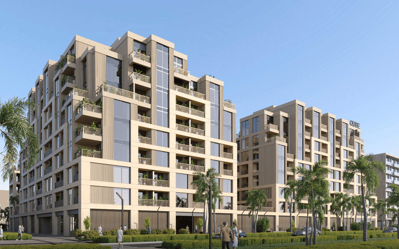 Arisha Terraces by Qube Development, image 5 of 11. Render supplied by developer.