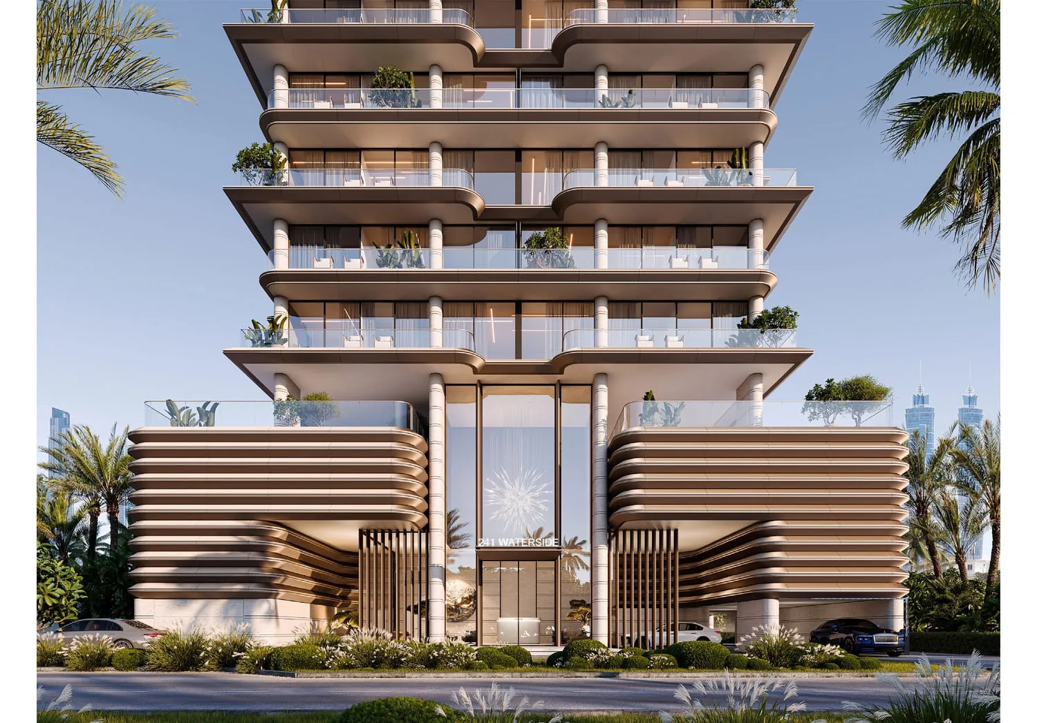 241 Waterside by Regent Developments, image 1 of 17. Render supplied by developer.
