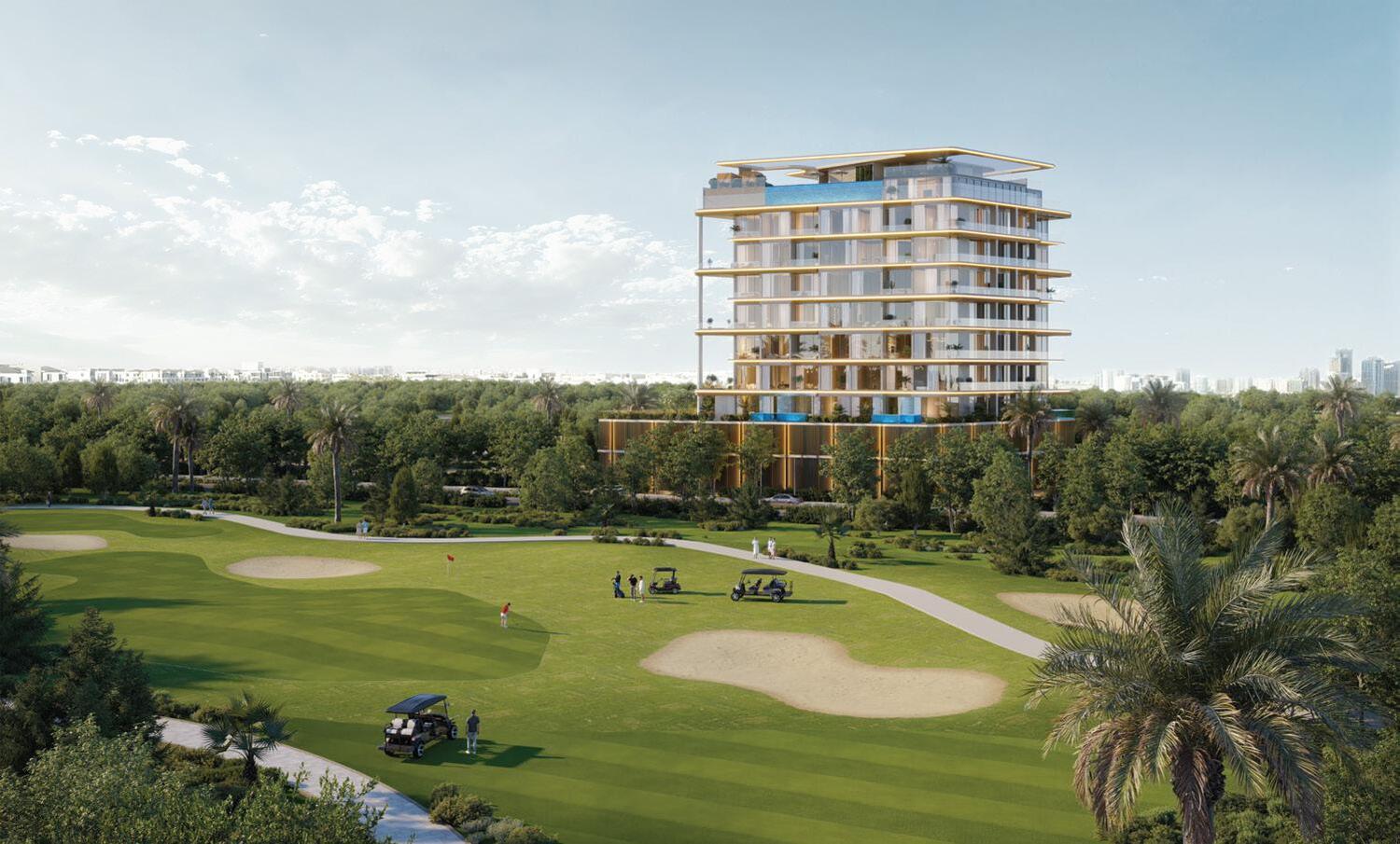 Golf Grove by Regent, image 4 of 16. Render supplied by developer.
