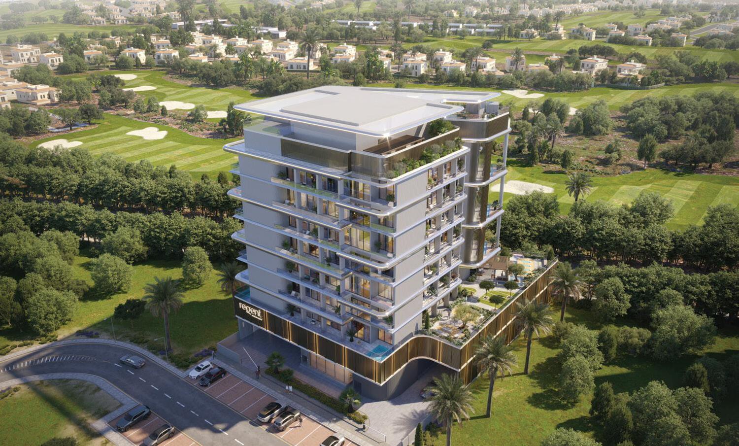 Golf Grove by Regent, image 6 of 16. Render supplied by developer.
