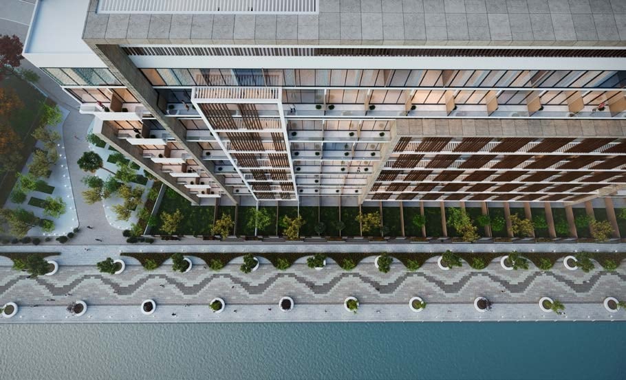 Perla 1 at the Bay by Reportage, image 2 of 15. Render supplied by developer.