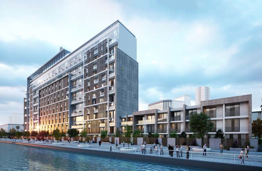 Perla 1 at the Bay by Reportage, image 4 of 15. Render supplied by developer.