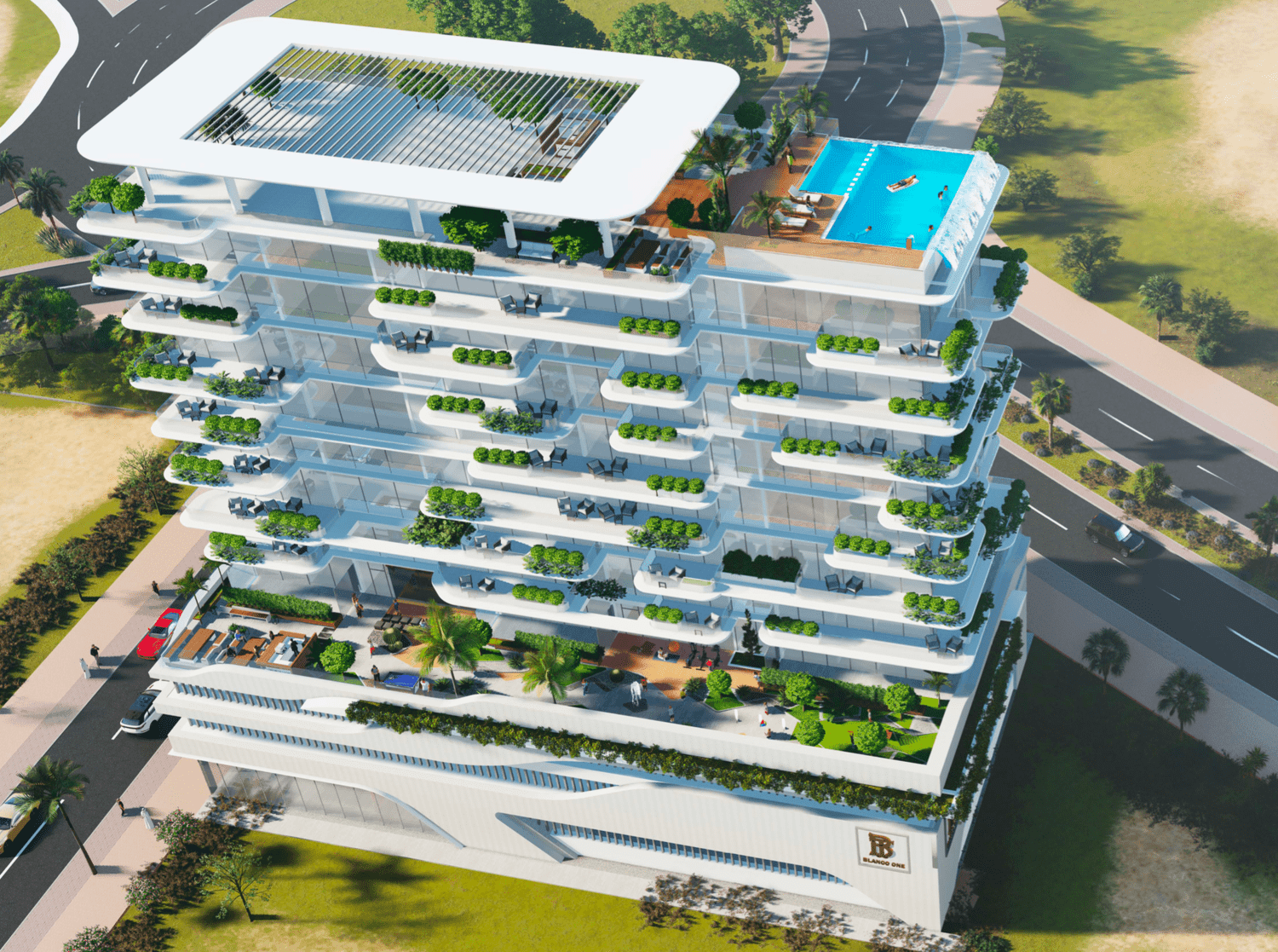 Rise by Blanco Thornton, image 3 of 9. Render supplied by developer.