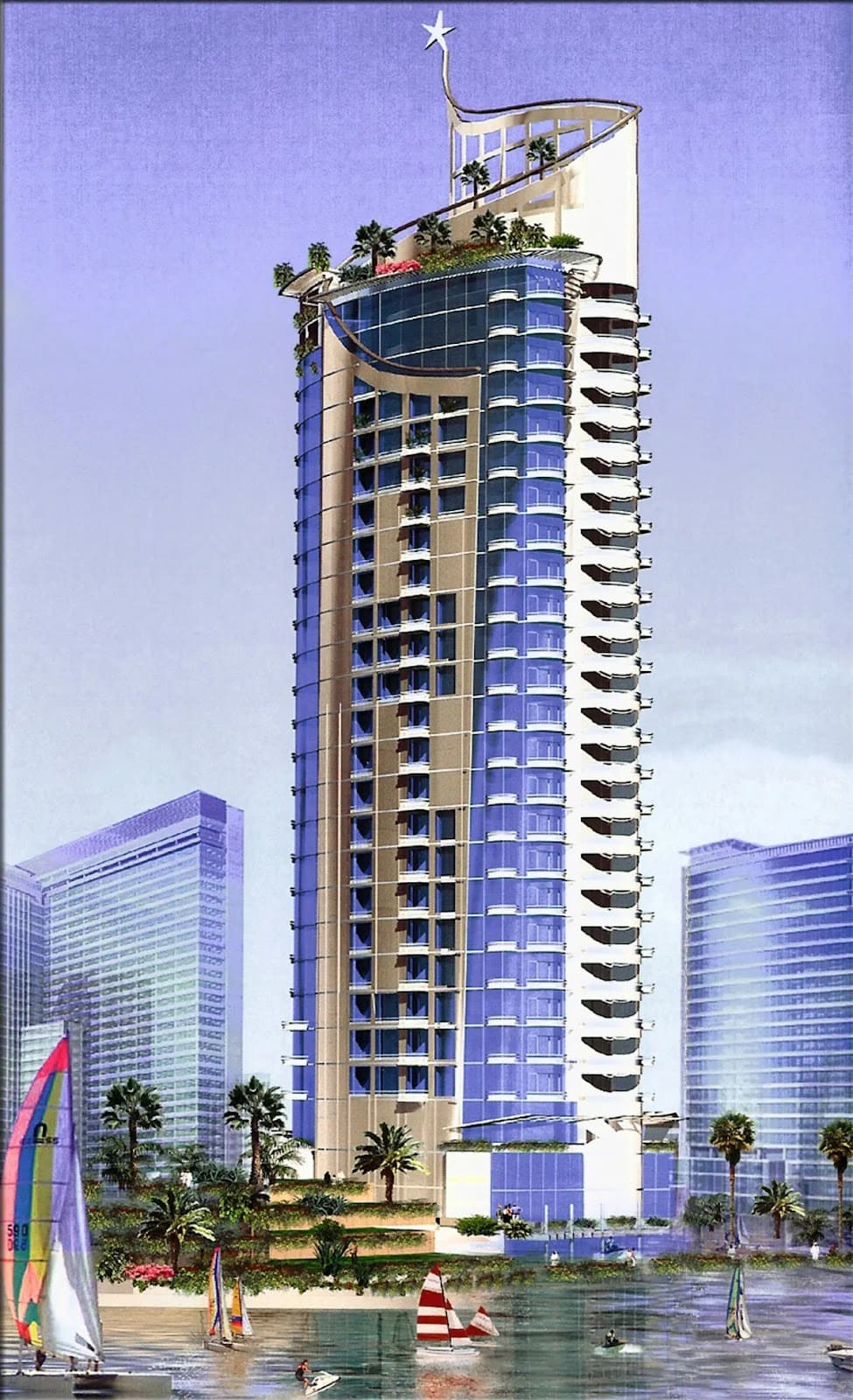 Marina Star by Condor, Dubai Marina. Render supplied by developer.