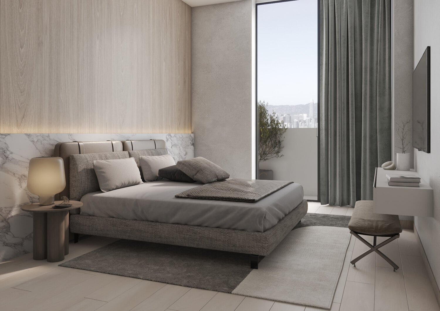 Concept 7 Residences by Condor, image 3 of 9. Render supplied by developer.