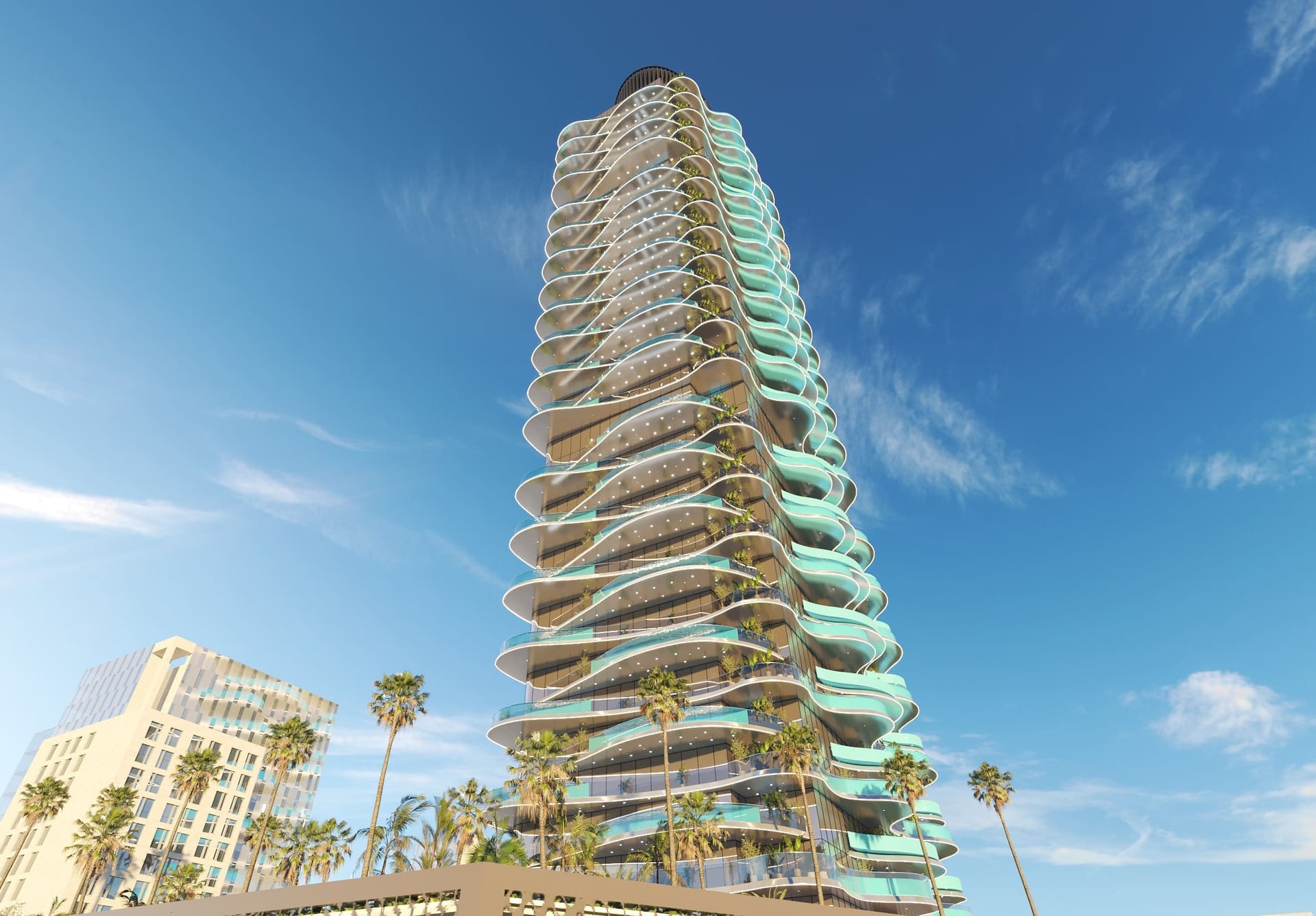 Volga Tower by Tiger, image 3 of 21. Render supplied by developer.