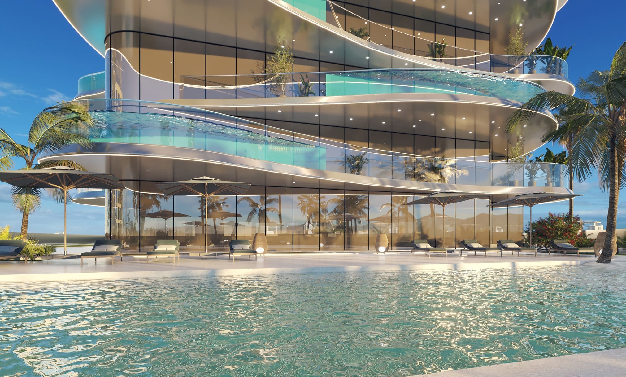 Volga Tower by Tiger, image 4 of 21. Render supplied by developer.