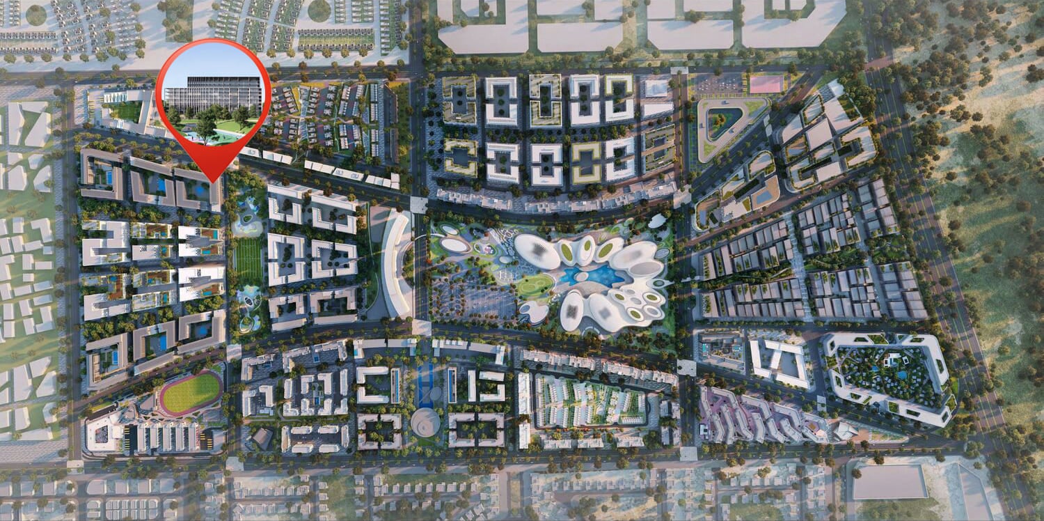 Safa Parkview by ARADA, image 7 of 7. Render supplied by developer.