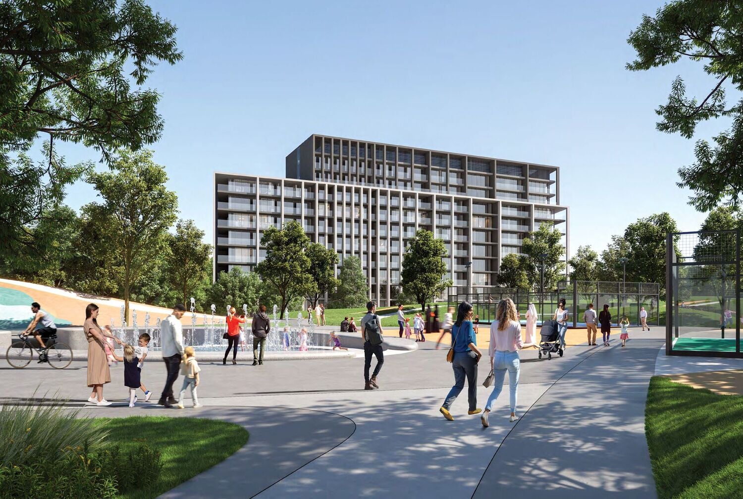 Safa Parkview by ARADA, image 2 of 7. Render supplied by developer.