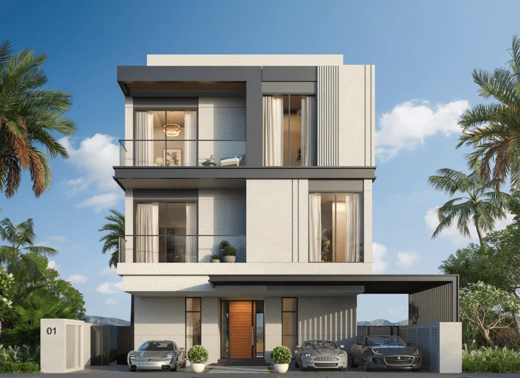 Terra Golf Collection Phase 2 by Taraf, image 2 of 13. Render supplied by developer.