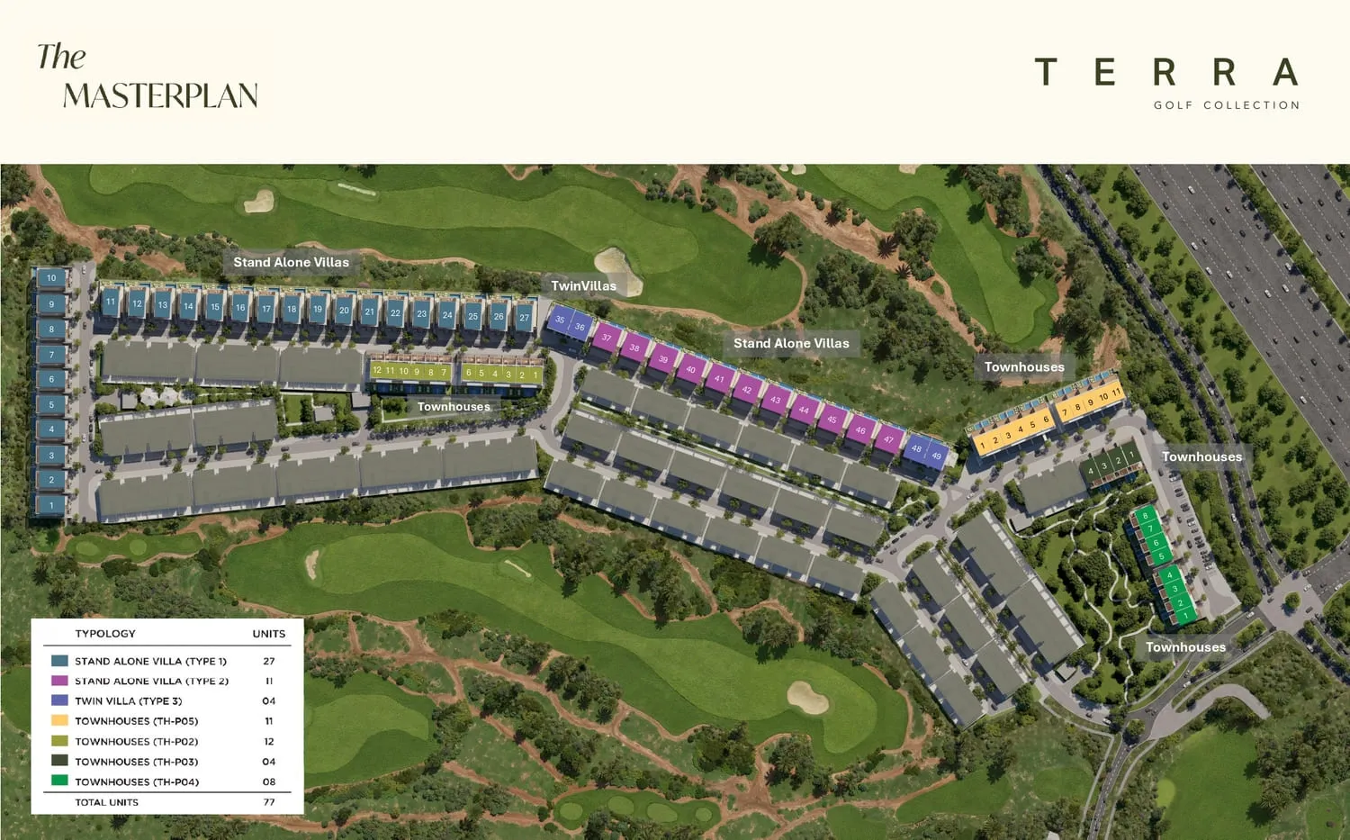 Terra Golf Collection Phase 2 by Taraf, image 13 of 13. Render supplied by developer.