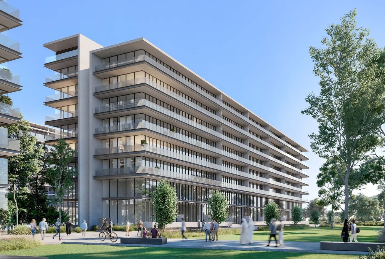 The Gate 3 and 4 by ARADA, Muwaileh Commercial. Render supplied by developer.