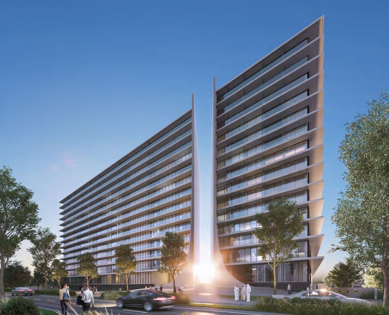 Anantara Sharjah Resort by ARADA, image 2 of 12. Render supplied by developer.