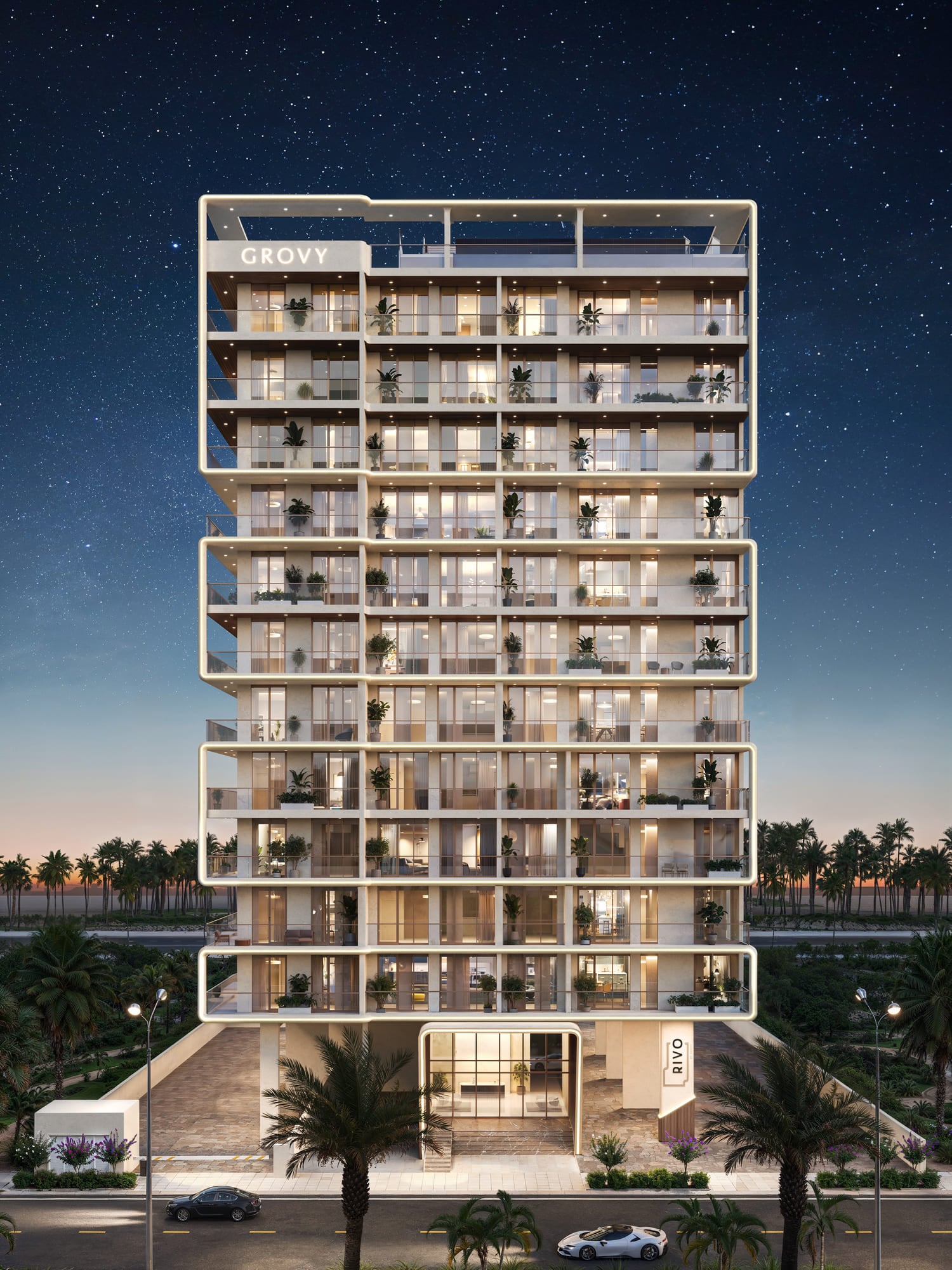 Rivo by Grovy Developers, image 1 of 21. Render supplied by developer.