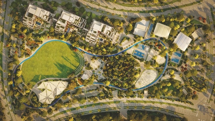 Sama Yas by Aldar, image 4 of 17. Render supplied by developer.